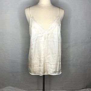 H&M womens camisole off white size 12 with lace